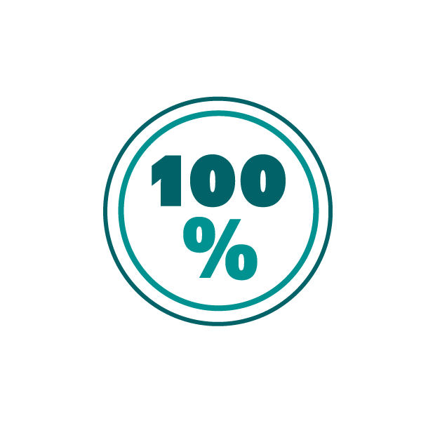  100 percent ownership logo